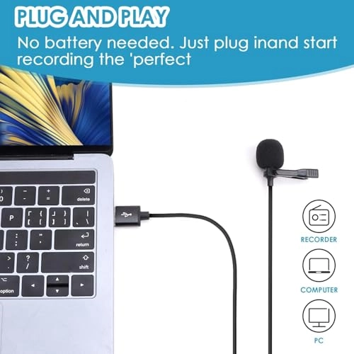 MIC1 3.5mm-Mini-Jack+USB Microphone
