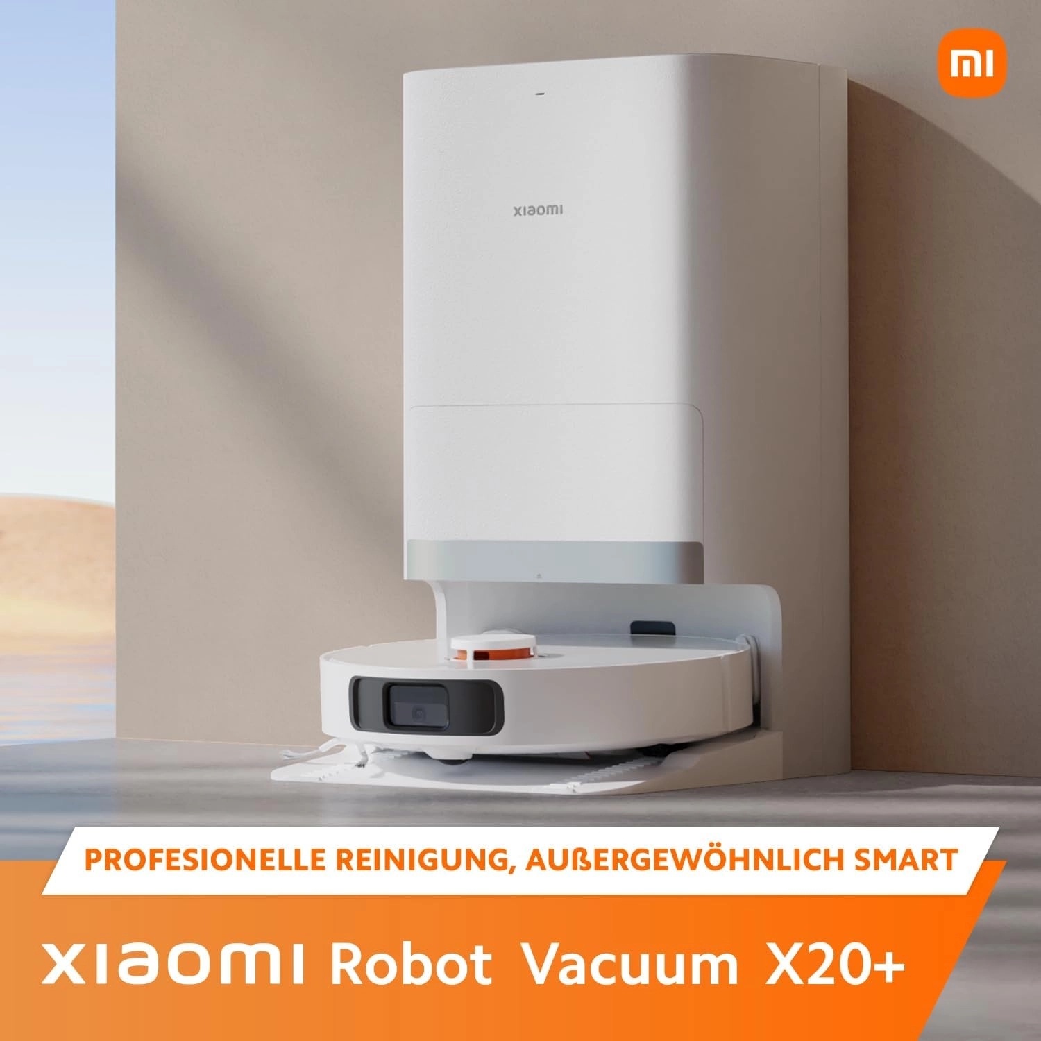 Robot Vacuum X20+ - With Mop Self-Cleaning Station