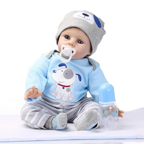 Reborn Baby Doll - 22 Inches / 55 cm Silicone Ages 3+
