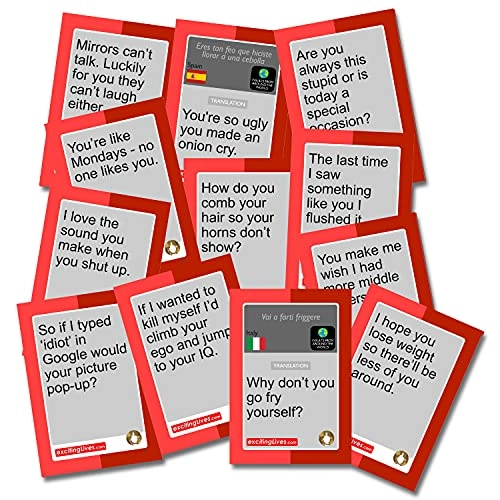 Big Box of Insults - 50 Cards - Card Game