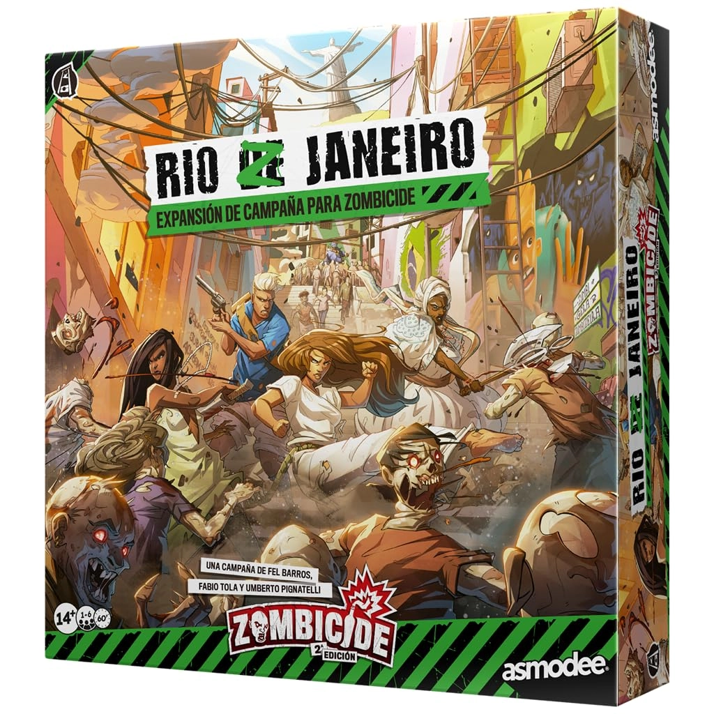 Asmodee Zombicide 2nd Edition: Rio Z Janeiro - Campaign Expansion (Spanish)