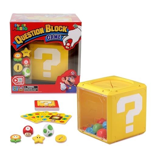 Question Block Game - Super Mario With Figurines