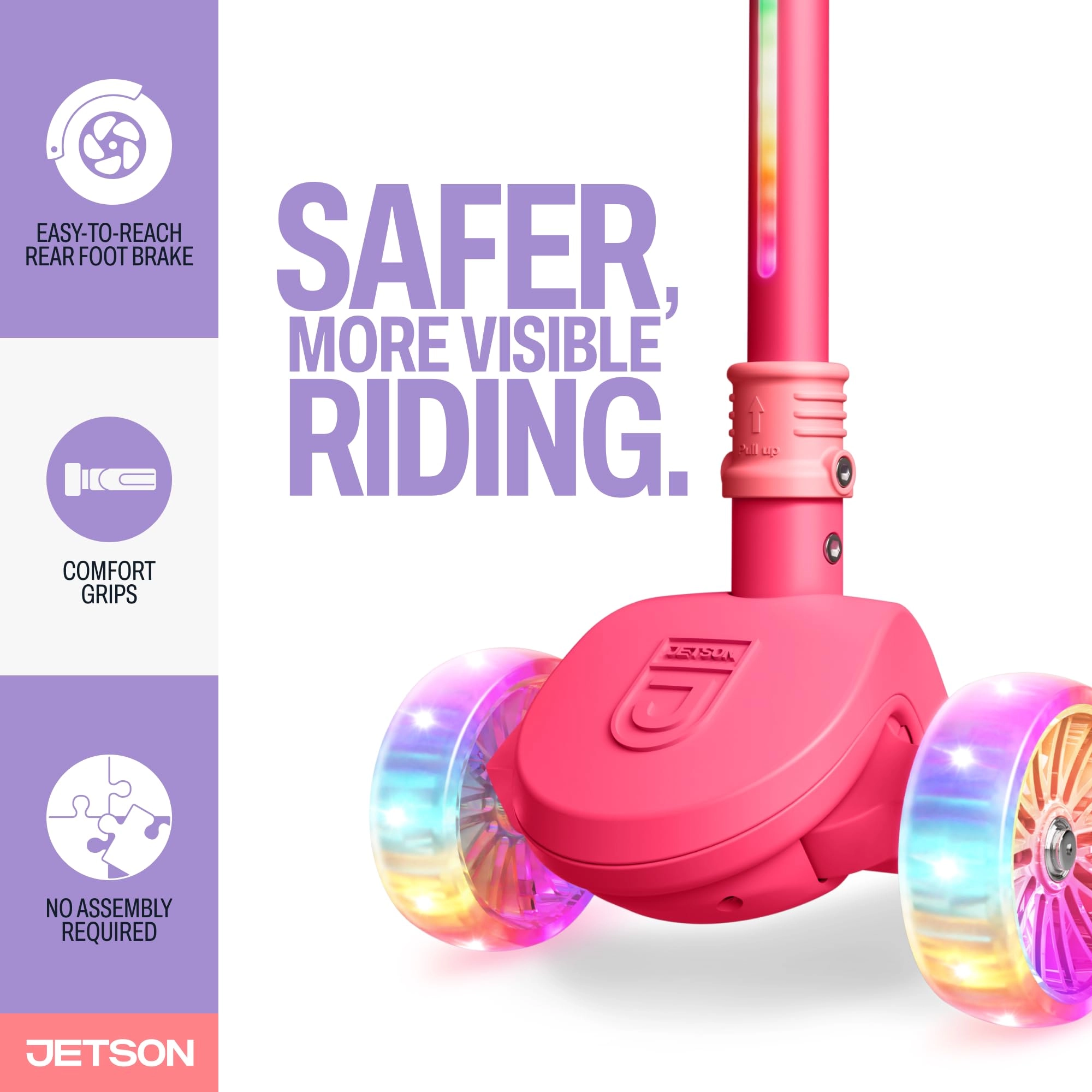 Jupiter Mini - 3-Wheel Foldable LED