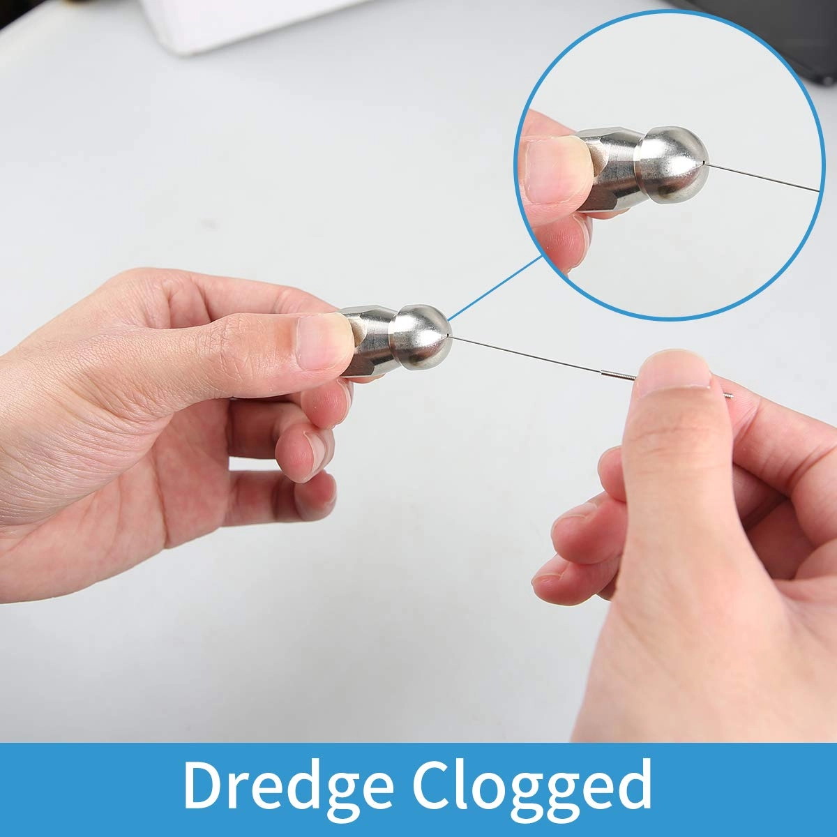 Pressure Washer Sewer Jetter Kit - 100 FT 6090 PSI