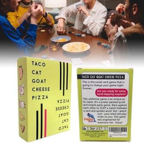 Taco Cat Goat Cheese Pizza - 64 cards Baby English