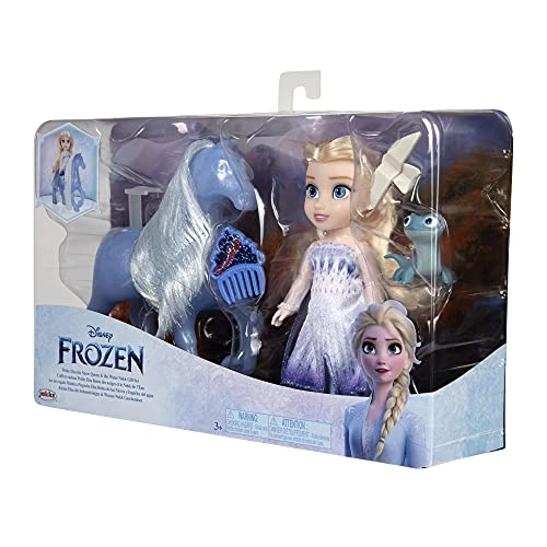 Elsa Small Doll - Frozen 2 Multicolor + The Nokk Figure Ages 3+
