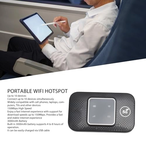 Mobile WiFi Hotspot - 4G LTE 802.11 b/g/n 150Mbps