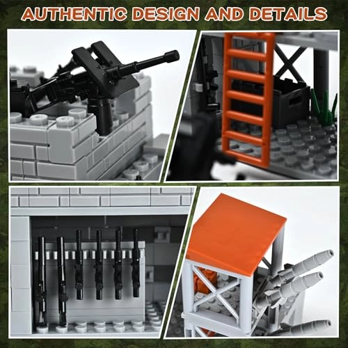 WW2 Military Base - 467pcs