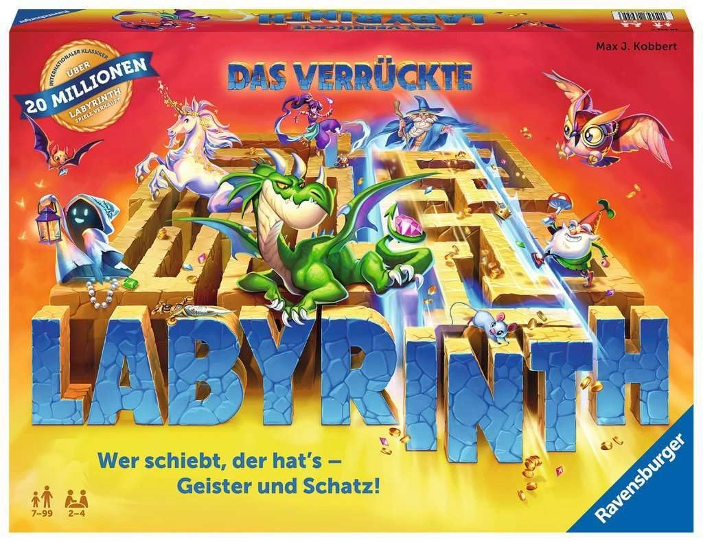 Ravensburger The Crazy Labyrinth - Board Game (German)