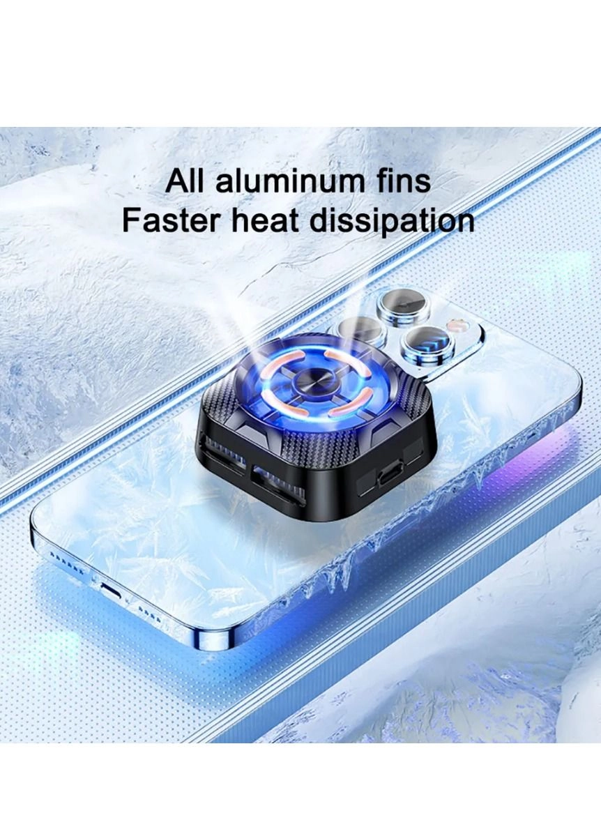 AL19 - Icing Semiconductor Mobile Phone Radiator Magnetic Back Clip