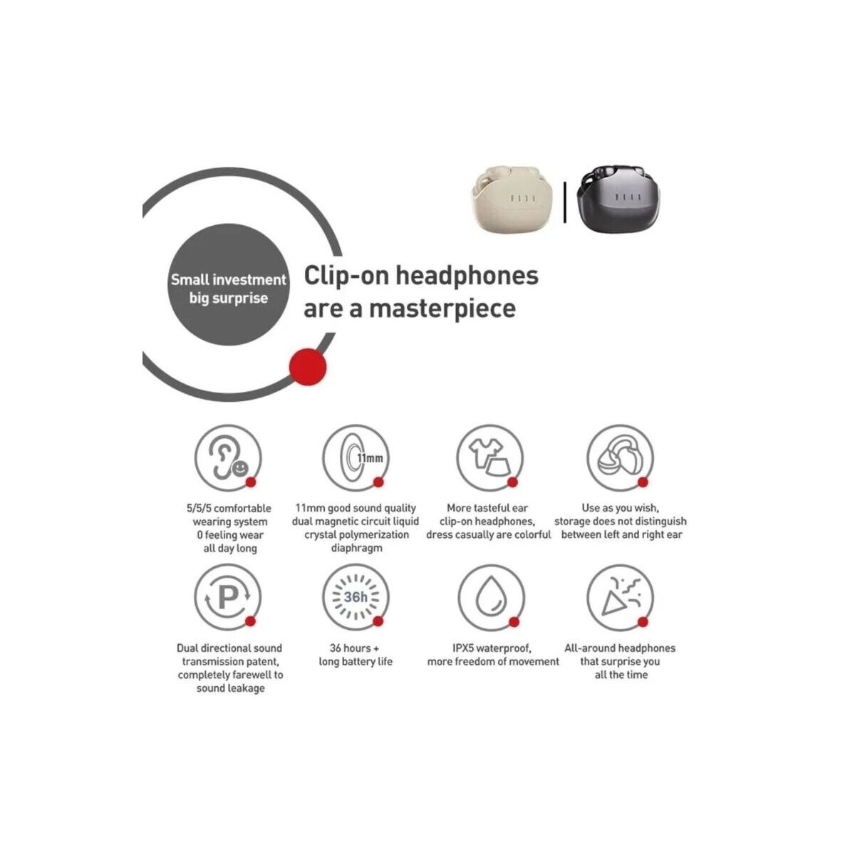 Ambie Sound Earcuffs Pro Wireless Earbud