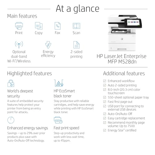 LaserJet Enterprise M528dn