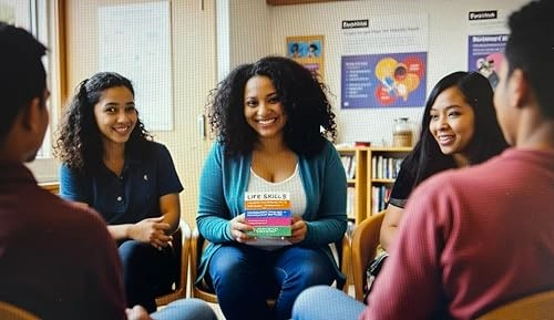 Totika Life Skills Card Deck - 8 to Adult 48 pieces