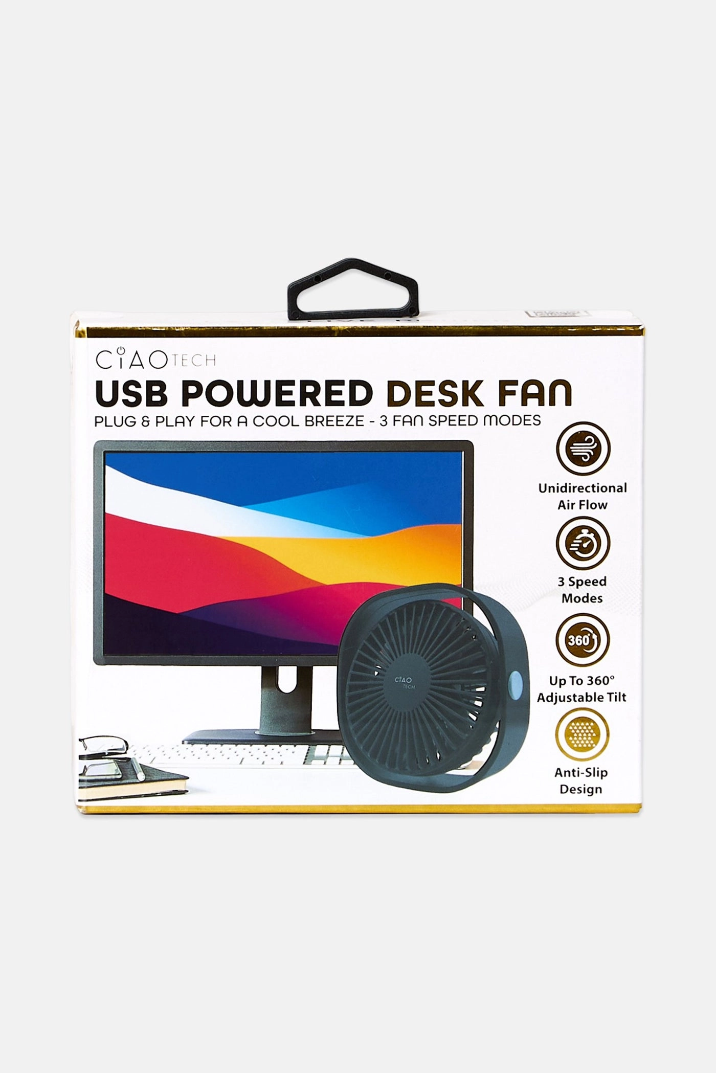 USB Powered Desk Fan