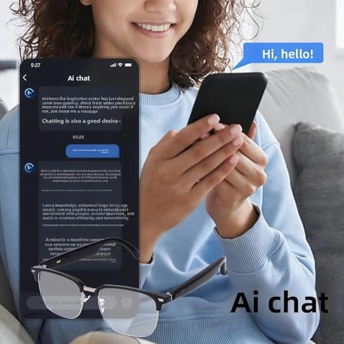 Smart Glasses - Microphone 6-8 Hours Continuous Use