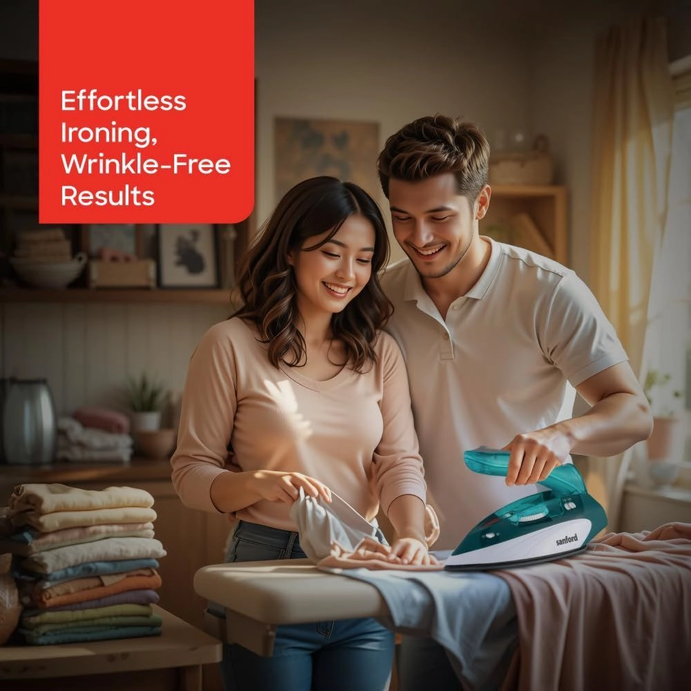 Travel Steam Iron - 900-1100W Dual Voltage