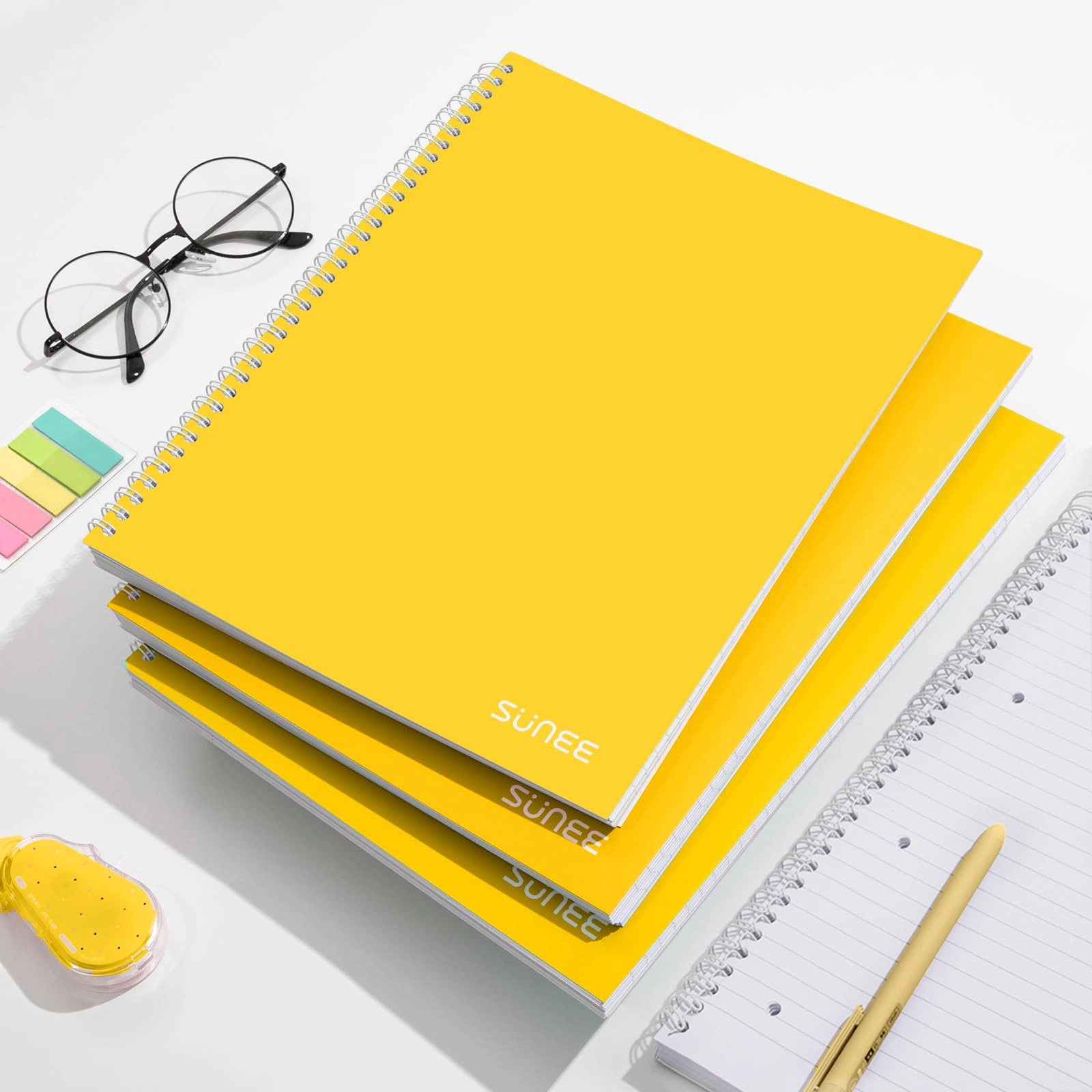 Notebook A4 Spiral - Lined 100 Sheets