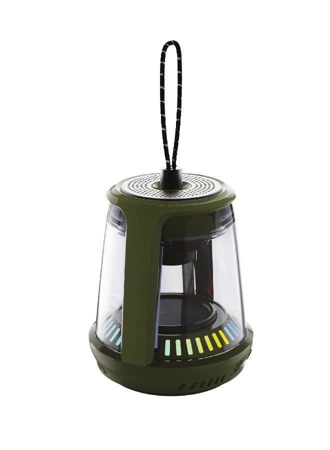 Aquilasonus Lamp - Bluetooth Speaker Green