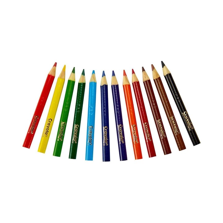COLOR LAND CHILDRENS TOYS CENTER LLC Coloured Woodcase Colour Pencil Set - 12 PCS