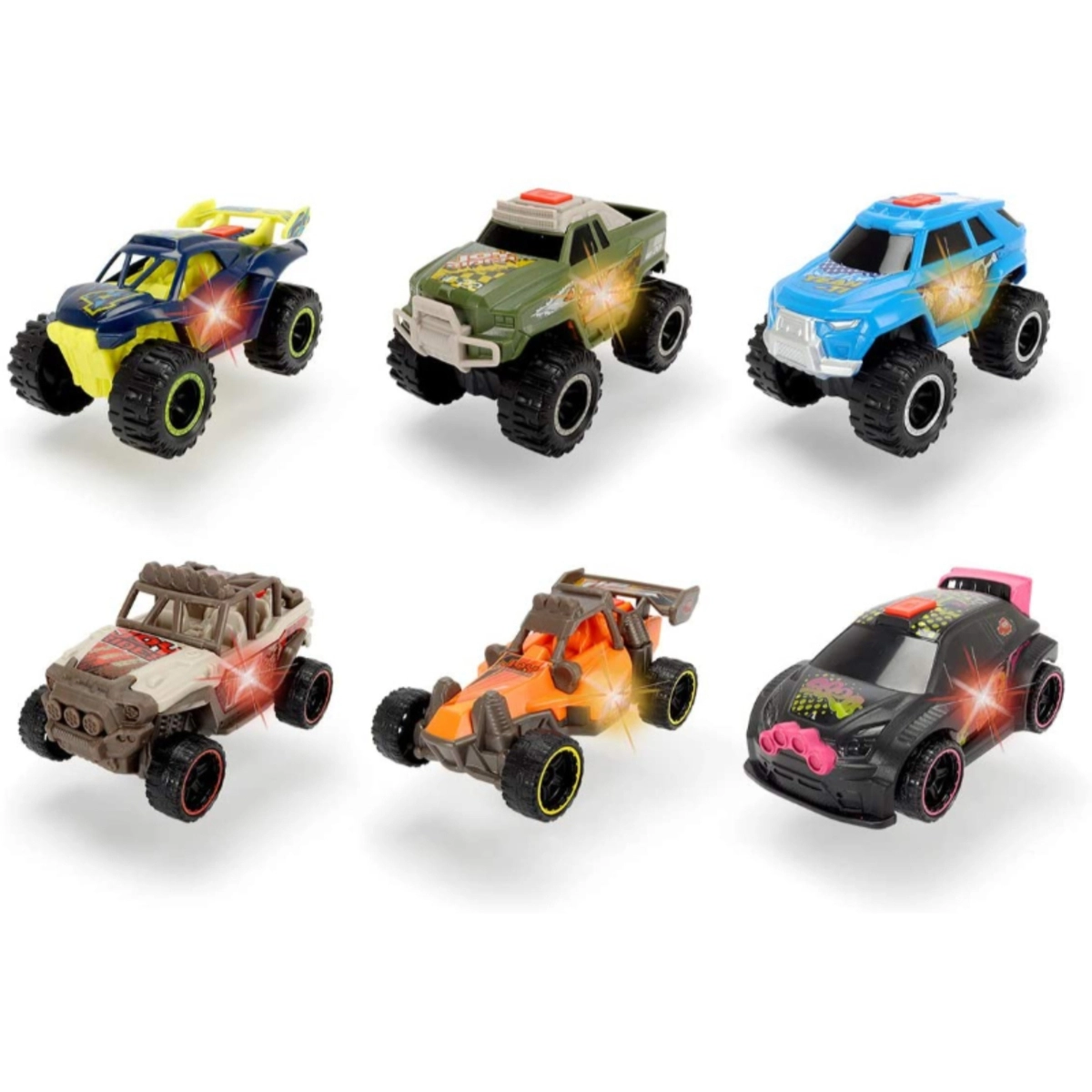 Dickie Joyrider Off Road Car - 6pcs