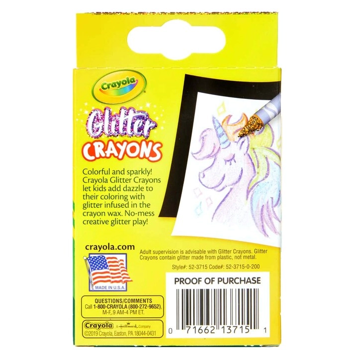 Glitter Crayons - 24 piece(s)