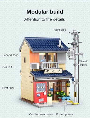 Japanese Kissaten Tea Shop - 1200 pcs