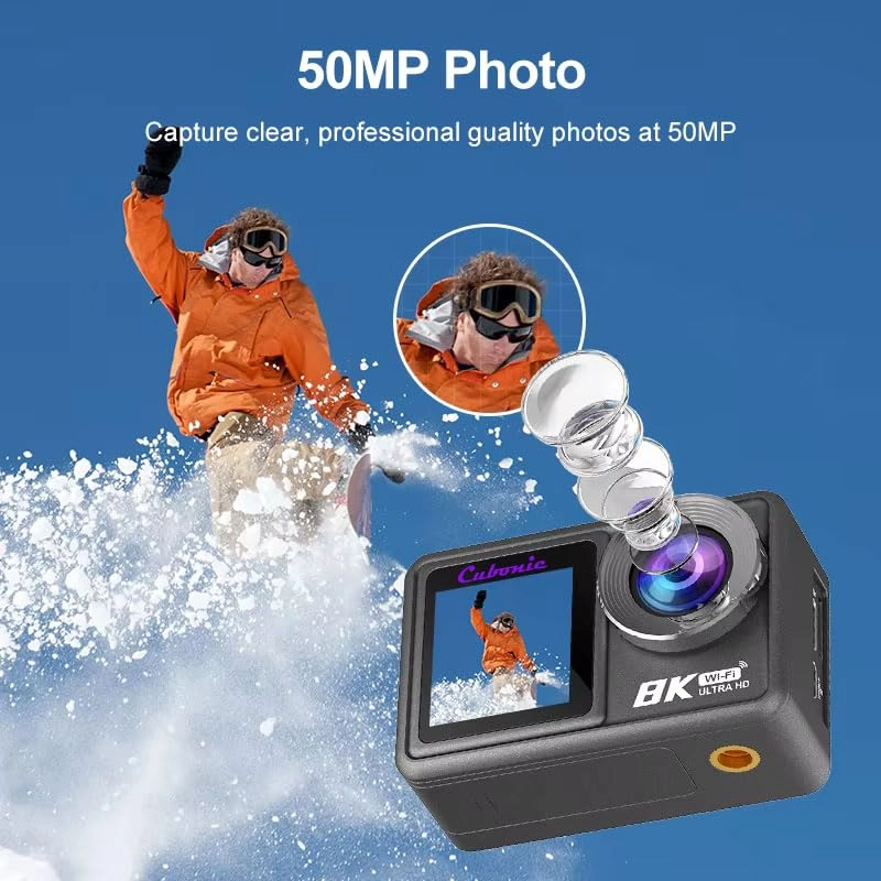 8k sports and action camera - 8K 15FPS