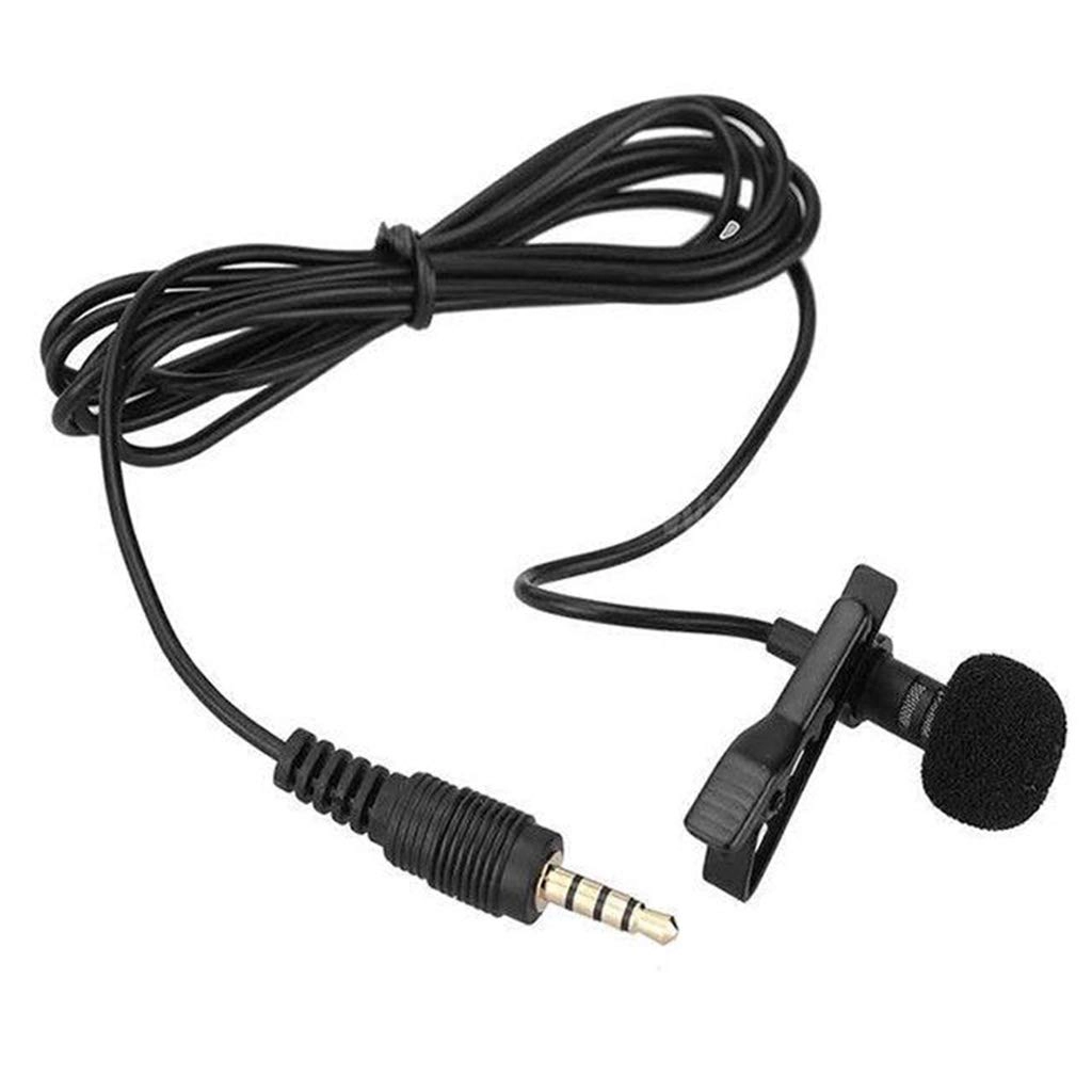Ldabrye Lapel Clip Microphone 3.5mm-Mini-Jack Microphone