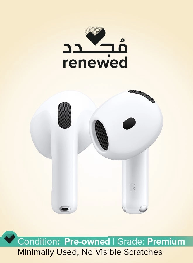 Apple (Renewed) AirPods 4 Wireless Earbud
