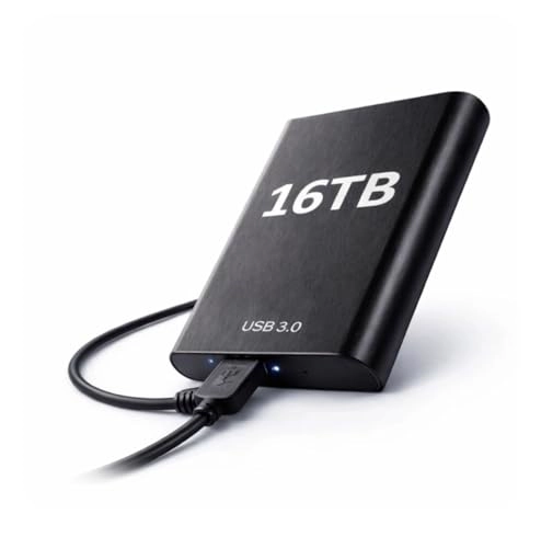 Portable External Hard Drive - 16 TB