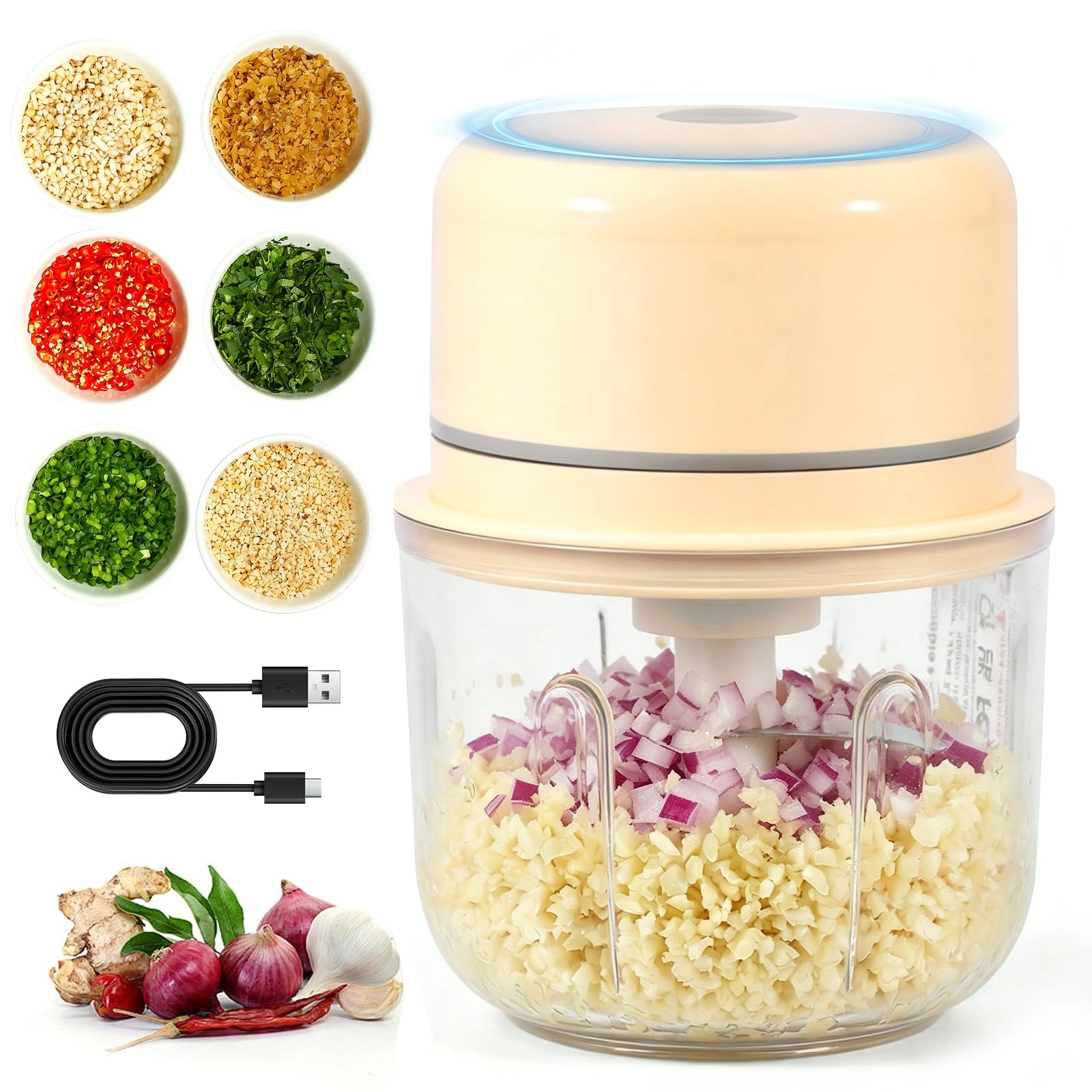 TiooDre Mini Chopper - 450ml 30W