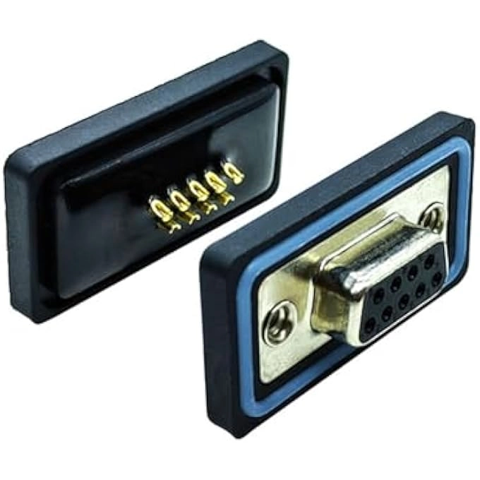 D-SUB EPOXY POTTING PLUG/SOCKET - 2PCS 2 ROW 9PIN/15PIN/25PIN/37PIN