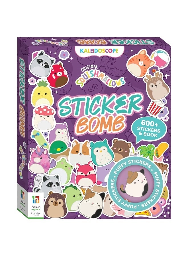Kaleidoscope Sticker Bomb Squishmallows Sticker Book