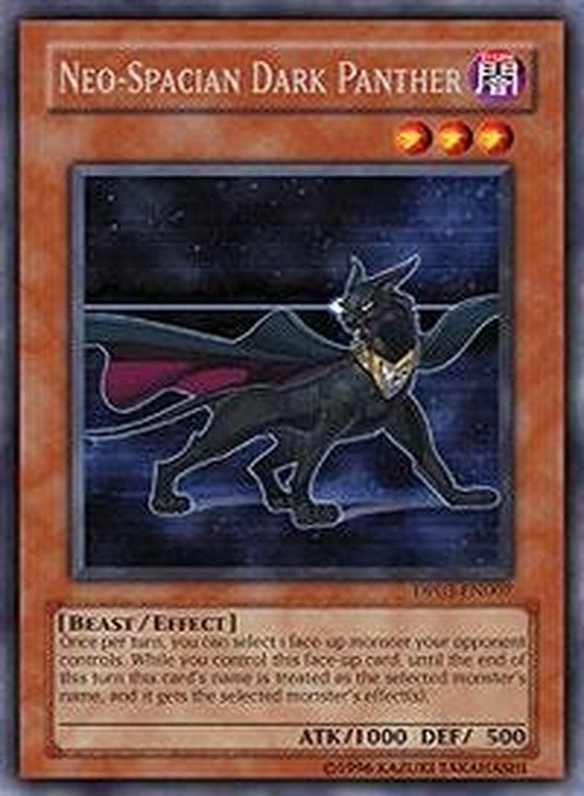 Yu-Gi-Oh! Neo-Spacian Dark Panther DP03-EN007 - Duelist Pack 3 Jaden Yuki 2-1st Edition