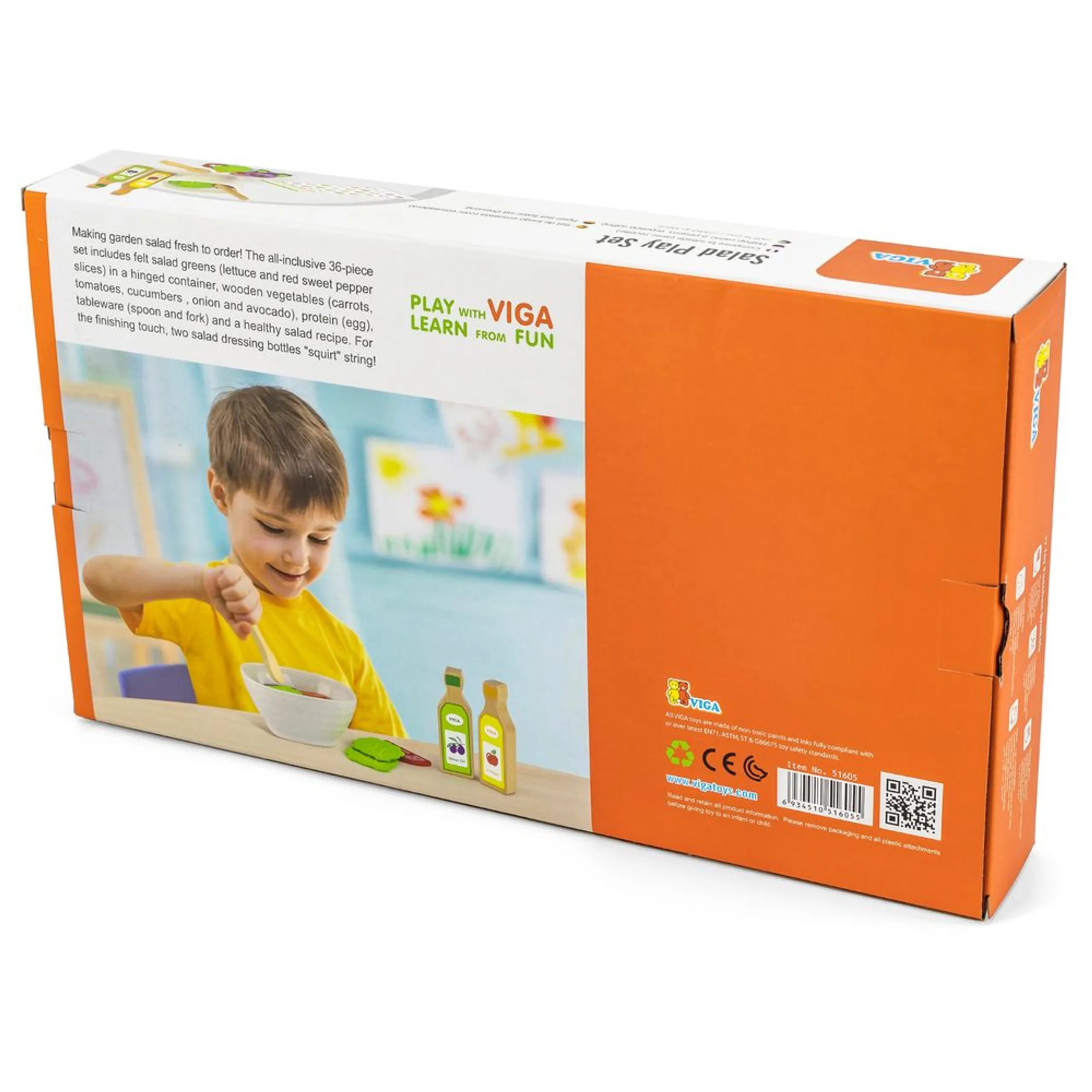 Salad Play Set - 36 pcs (PCG-51605)