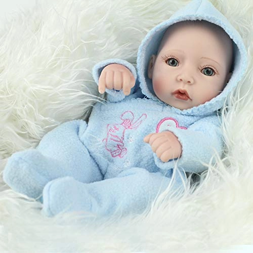 Reborn Baby Doll - 10 inch 25 cm Silicone black skin Ages 3 months+