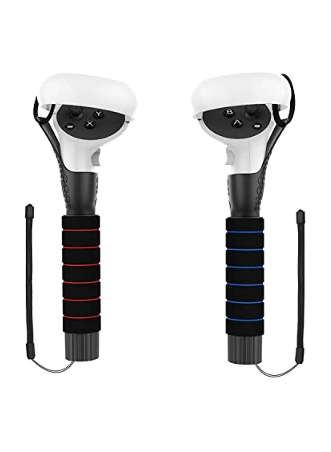 Dual Gamepad Extension Grips