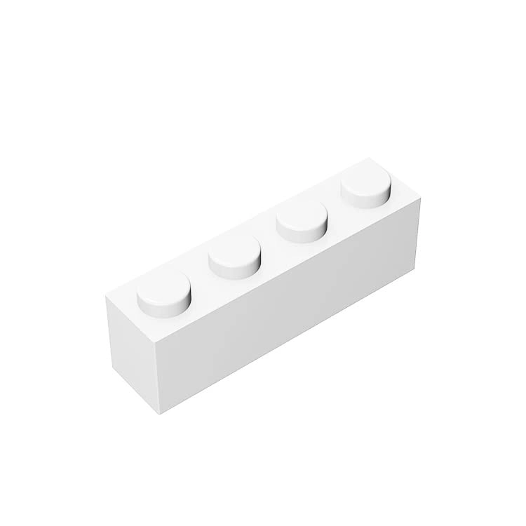 TTEHGB TOY Classic Building Brick 1x4 - 100pcs