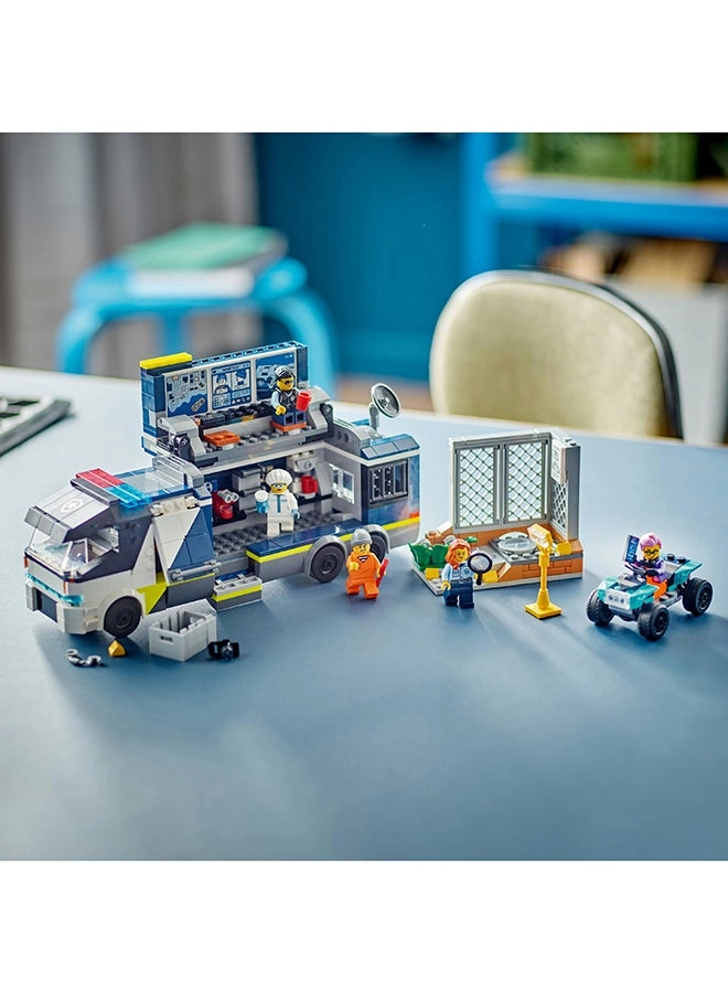 City Police Mobile Crime Lab Truck (60418)