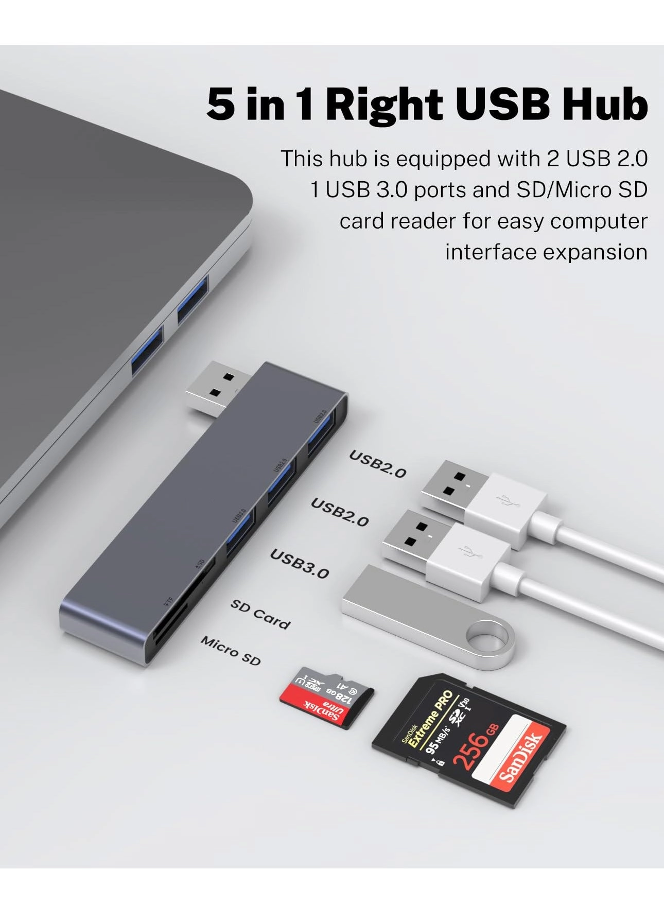 5-Port USB 3.0 Hub