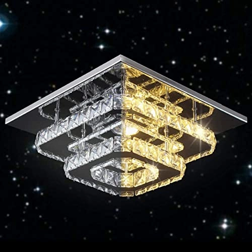 Crystal LED Ceiling Light - Cool White
