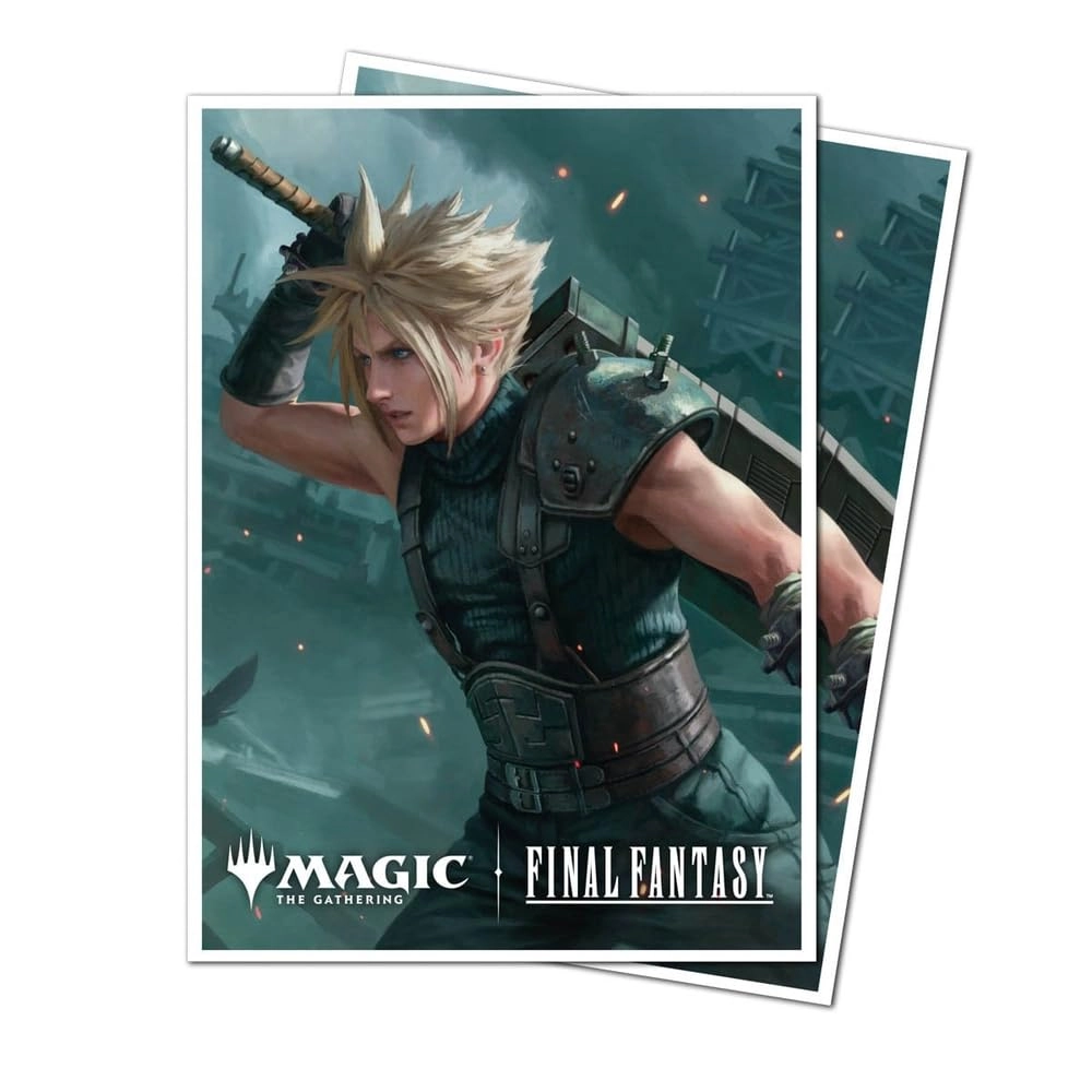 Final Fantasy x Universes Beyond Cloud ExSoldier APEX Deck Protector Sleeves - 105pcs