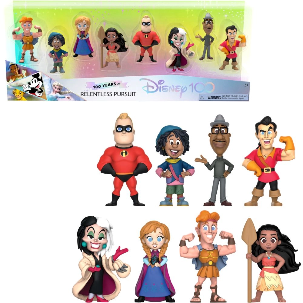 Disney 100 Celebration Figures (46035-6) 8 pcs