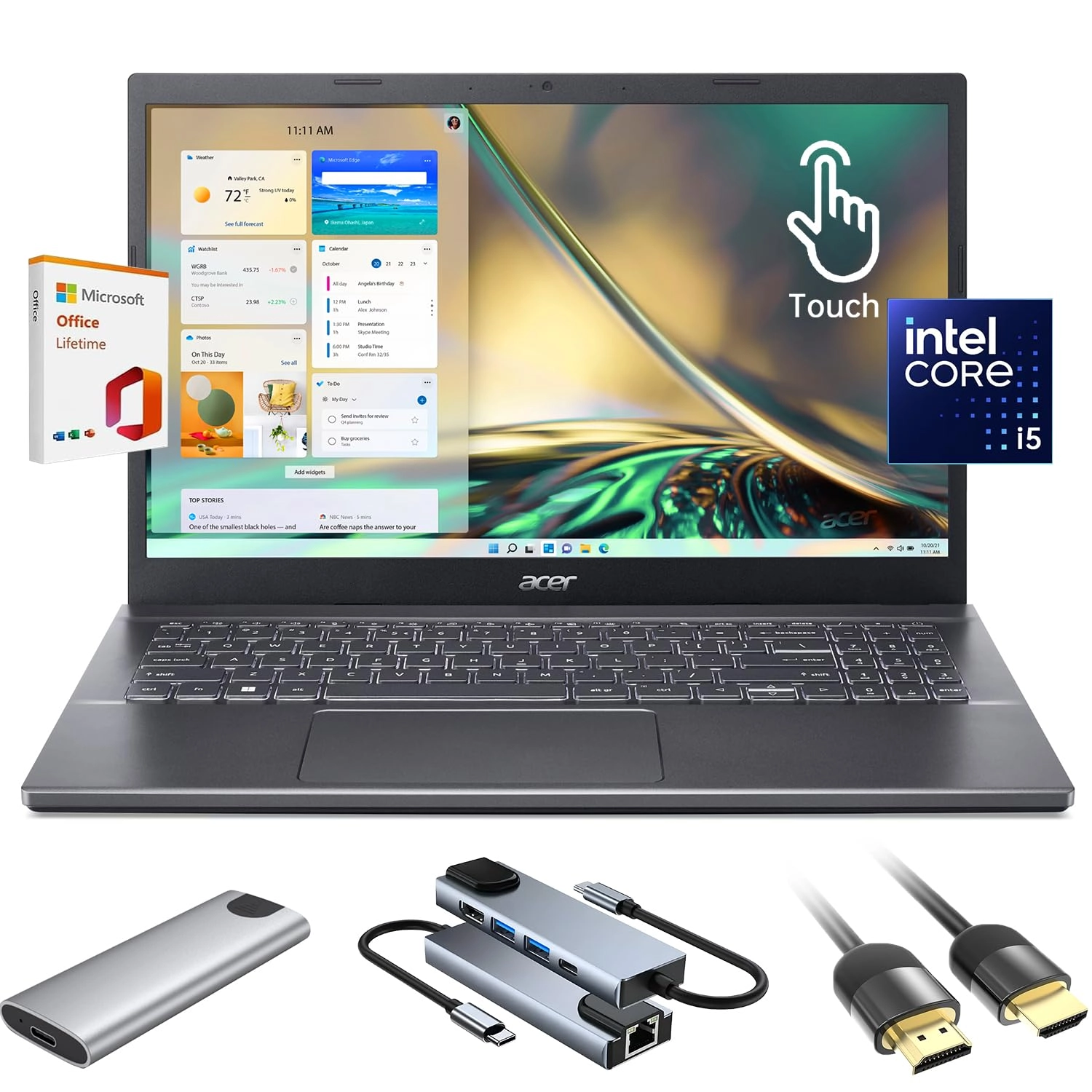 Aspire Aspire 5 A515 - 15.6'' Core i5-13420H 8GB DDR5 2TB SSD