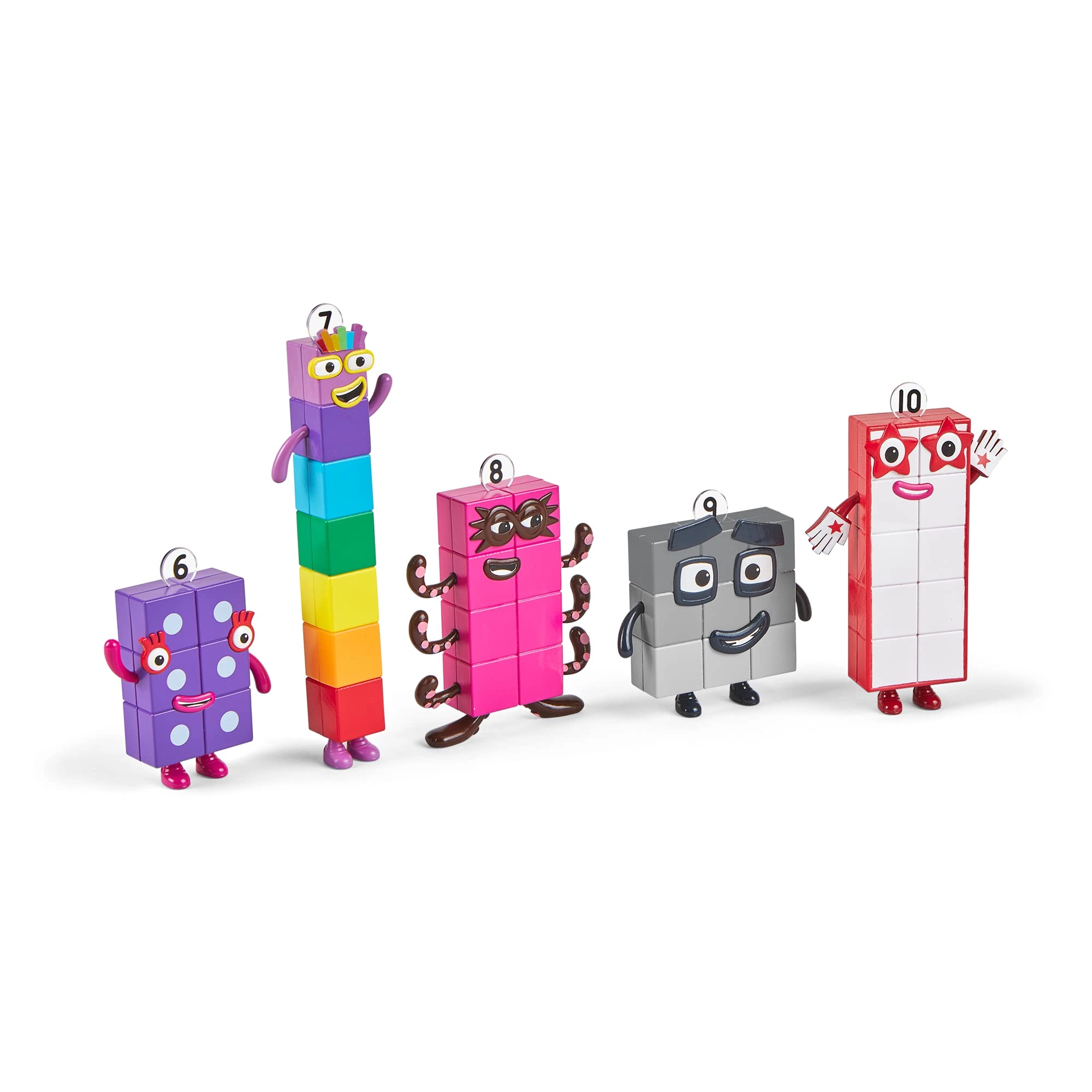 Numberblocks Friends Six to Ten