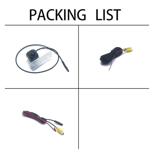 Rear View Camera - Night Vision Wire 1080P