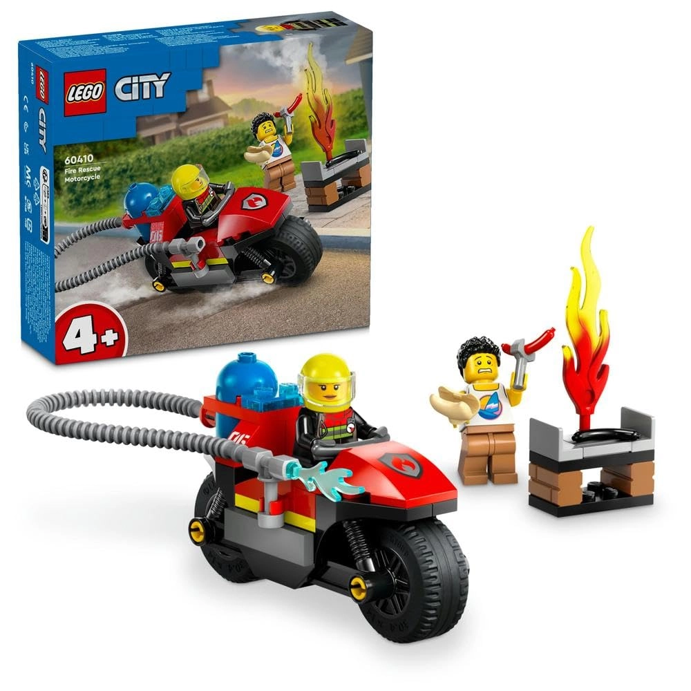 City Fire Rescue Motorcycle (60410)