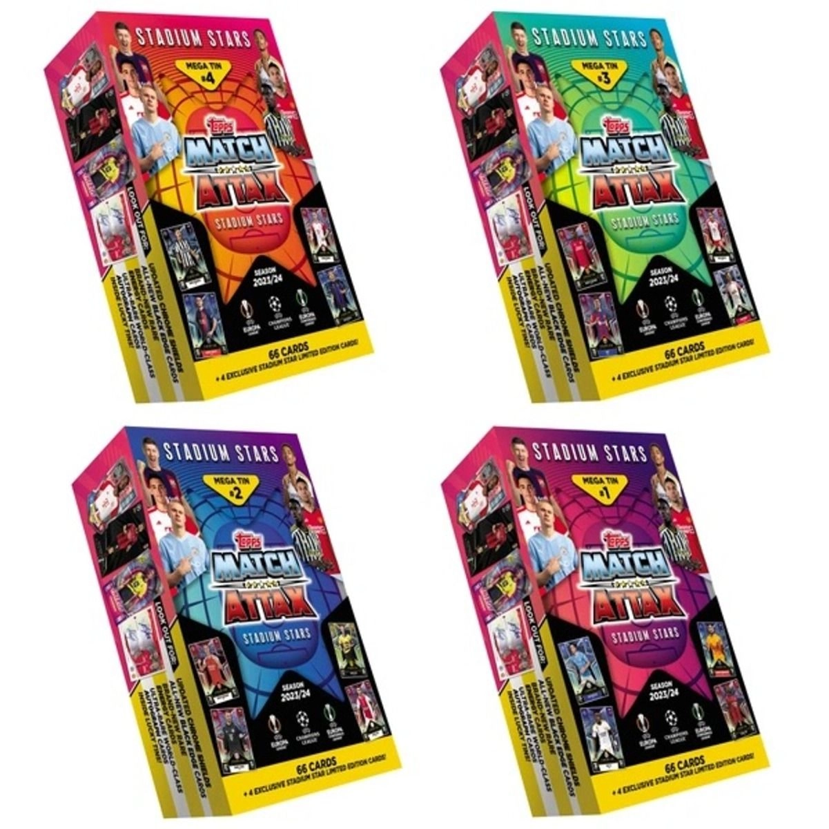 Topps Match Attax 2023/2024 - Mega Tin - 66pcs