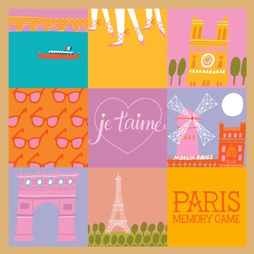 AMMO Books Paris Memory Game