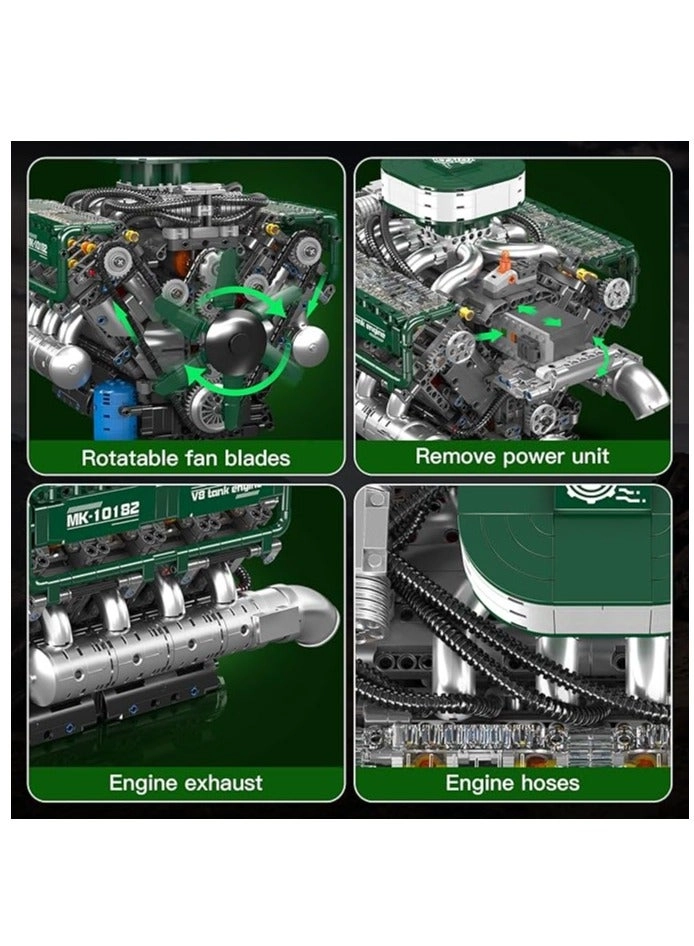 V8 Tank Engine - Vehicle 2250 pcs